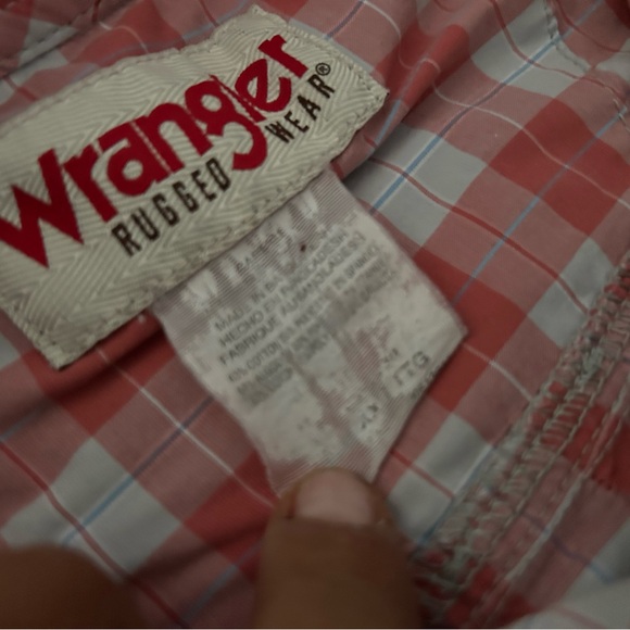 Wrangler Rugged Wear Men’s Button Up Short Sleeve Size XXL - Picture 6 of 7